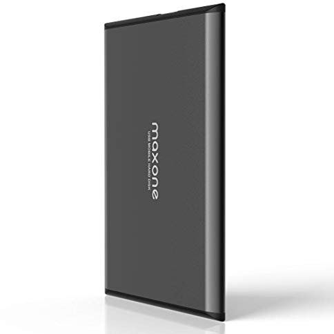 Maxone Externe Festplatte tragbare 2TB-2,5Zoll USB 3.0 Backups HDD Tragbare für TV,PC,Chromebook,Laptop,Desktop,Windows (2TB, Grey)