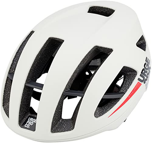Urge Casque Papingo Blanc, Casco Unisex-Adulto, Bianco, S/M (54-58 cm)