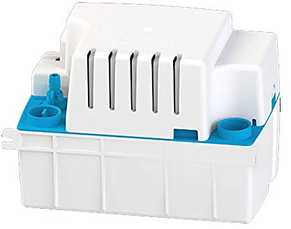 SFA – Kondensatpumpe Sanicondens Eco V02 mit 2 Zuläufen – Für Heizkessel und Klimaanlagen – Geräuscharm (45 dB) – Vollständiges Installationsset – 26 x 13,8 x 17 cm