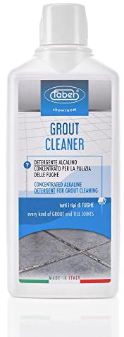FABER Grout Cleaner, Heavy Duty Grout Cleaner for Every Kind Grout and Tile Joints - Friendly and Safe Cleaner - Removes/Deep Cleans Dirt, Grease, & Grime - Safe for All Alkali-Resistant Surfaces