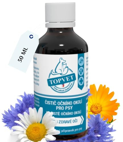 Euphrasia Augenreiniger für Hunde 50 ml – Sanfte Augenpflege gegen Tränenflecken & Schmutz | Natürliche Augenreinigung für empfindliche Hundeaugen | Tägliche Pflege ohne Brennen