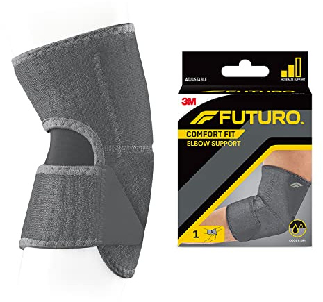 FUTURO Comfort Fit Ellenbogen-Bandage 04038, Anpassbar (20.3-40.6 cm)