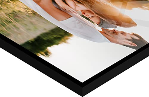 Panorama Cuadro Personalizado con Foto Enmarcado 70x50 cm - Varias Medidas Disponibles - Metacrilato con Marco de Aluminio - Regalo Original