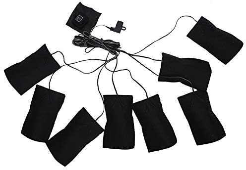 USB-betriebene Heizung, Tragbare Zeltheizung Für Camping, Elektrische Stoff-Heizkissen, 3 Gänge, Wasserdichte Westen- Und Jackenwärmer