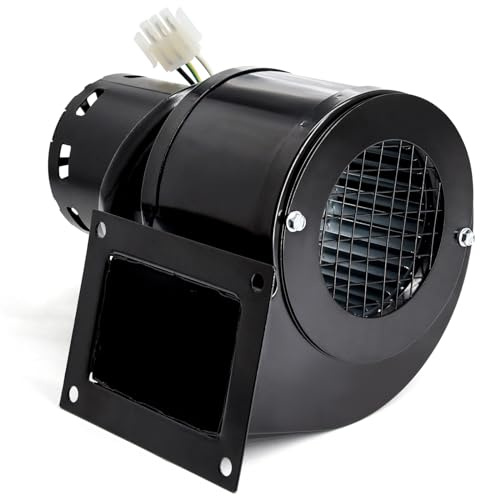 Adviace Blower Motor for Dayton 1TDP7 6FHX8 4C446 1TDP7A, Fasco A166, Outdoor Wood Furnace Blower Fan for Woodmaster 4400 & 5500, Wood Master 4400 Wood Boiler Models