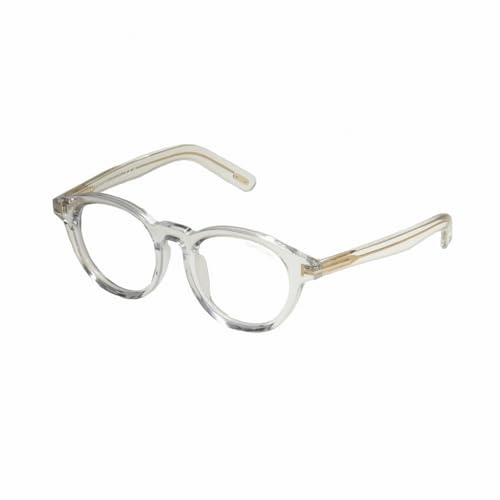 Tom Ford FT5931-D-B 026 - Gafas para hombre (cristal/bloque azul, borde completo, 49 mm)