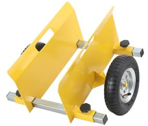 Lfhelper Heavy Duty Panel Dolly - 200 kg Load Capacity, Adjustable Handles, Drywall Mover and Door Dolly, Furniture Movers for Heavy Items, Rust-Resistant