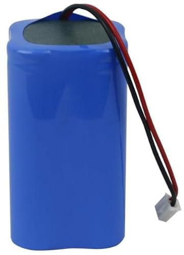 HELINAZI Batteria Sostitutiva per Batteria Ricaricabile agli ioni di Litio 18650 da 3,7 V 4P con Spina XH2.54,8000mAh