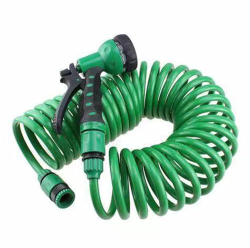 Tubo dell'acqua, tubo a spirale, tubo di scarico, tubo da giardino, tubo flessibile da giardino, camper, tubo dell'acqua di lavaggio, raccordo a spirale, Carbohydr