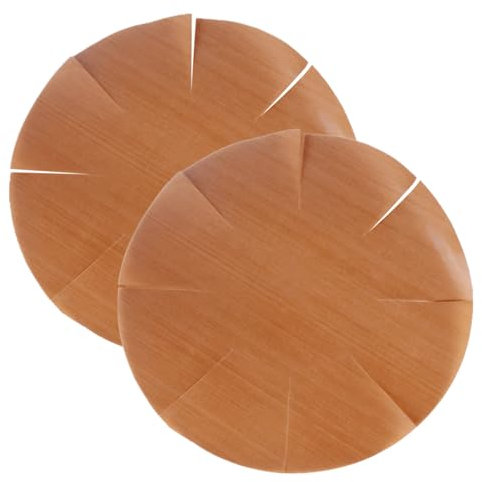 2 láminas permanentes para horno Airfryer Freidora de aire caliente, papel de horno reutilizable para freidora de aire caliente, lámina redonda, lámina reutilizable (papel redondo)