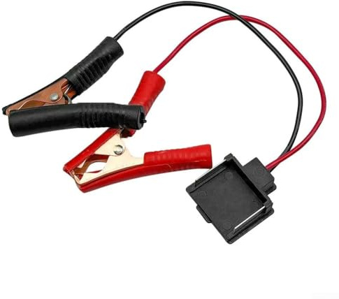 Aprilsunnyzone Automotive Booster Cable Battery Charging Clip Connector Adapter Jump Start Tool Portable Vehicle Power Supply For Car Breakdown