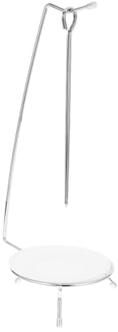 DIYEAH Support à Brochettes Acier Inoxydable Porte-brochettes Vertical pour Barbecue Rack Stable avec Aiguilles Solides et Plateau Anti-Goutte pour Kebabs et Grillades Extérieur