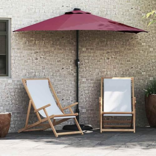 Générique Parasol de Jardin Rouge Bordeaux 294 x 150 x 223 cm Tissu,Maison & Jardin,Pelouses & Jardins,Vie en extérieur,Parasols & voiles d'ombrage,Rouge,4.05 KG,42003263