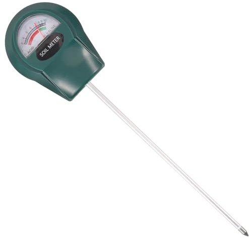 MAGICLULU Tester del Ph del Terreno Sonda Singola, Monitor del Suolo Digitale Schermo Grande per Giardinaggio e Agricoltura Esterna, Igrometro da Giardino per Misurazioni Rapide e Precise