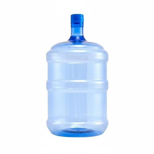 Gralara Bidón para Dispensador de Agua Calidad Alimentaria Alimenticio Recipiente de Plástico Pet Fácil Limpieza para Campistas, Dormitorio, Picnic, 18L, Sin Asa