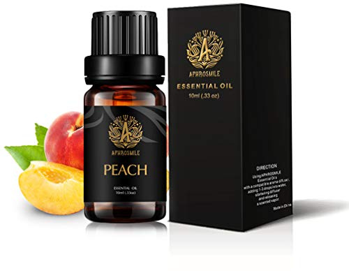 Aromatherapy Peach Essential Oil for Diffuser, Humidifier & Candle Making - Peach Scented Oil, 0.33oz-10ml