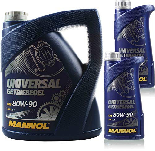 Olio per trasmissione originale MANNOL 80W-90 API GL 4 da 6 litri