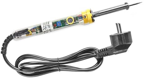 WITTKOWARE Einhand Elektronik Lötkolben mit Temperaturregelung 200 bis 450°C, 230V~/50W