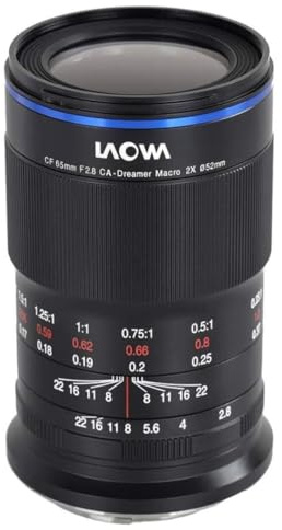 LAOWA 65mm f/2.8 2X Ultra Macro compatible avec EF-M Garanti 2 ans