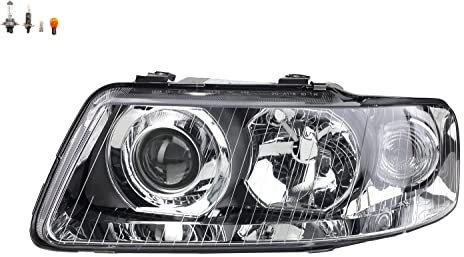 Johns, Scheinwerfer passend für Audi A3 8L 09/00-05/03 links + Leuchtmittel