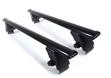 Dachträger BS + IRON2 für VW GOLF 8 ab 2020 (5 Türer) Stahl-Dachträger für Autos ohne Dachreling