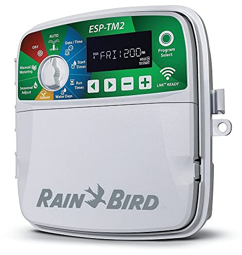 Programador de Riego automático Eléctrico ESP-TM2 8 zonas Interior R.Bird