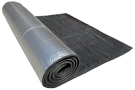 Mousse Thermique D'isolation, Mousse Isolante Auto-adhésive, Isolation Tuyau D'aluminium, Isolation Phonique, Feuille Bouclier Thermique En Aluminium, For Camping-cars Toit Épais 5Mm 10Mm (Color : 5m