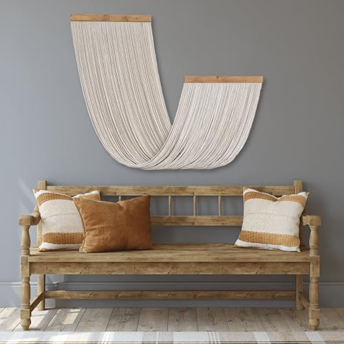 Knots & Beyond Macrame Wall Hanging Large, Boho Wall Tapestry, Bohemian Wall Decor, Fiber Wall Art