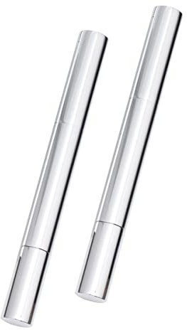 Angoily 5er-pack 3 Ml Leere Nagelstifte Mit Pinselspitze Aluminiumtube Kosmetikapplikatoren Für Lipgloss-nägel