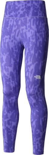 The North Face Flex 7/8 Leggings Optic Violet Abstract Pitcher Plant Print S