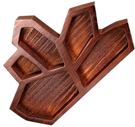 Cabilock Kristall-modelliertablett Für Schmuck Perlentablett Zum Präsentieren Kristall-displayplatte Armband-displayplatte Schmuckaufbewahrungsbox
