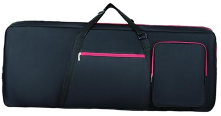 Harilla 61-Tasten-Keyboard-Tasche, Klaviertasche, Tragetasche und verstellbare Riemen, E-Piano-Tasche für Konzertreisen im Freien