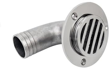 EDEDE Accessoires de quincaillerie pour Bateaux, Bouchon de vidange de Pont en Acier Inoxydable for Cockpit, Accessoires de Bateau, quincaillerie Marine pour Bateaux et Yachts(32mm)
