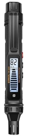 Detector de Fugas de Gas, Combustible Natural, CO2, inflamable, Alcohol, GLP, metano, analizador, Recargable, zumbador,Sensores Precisos