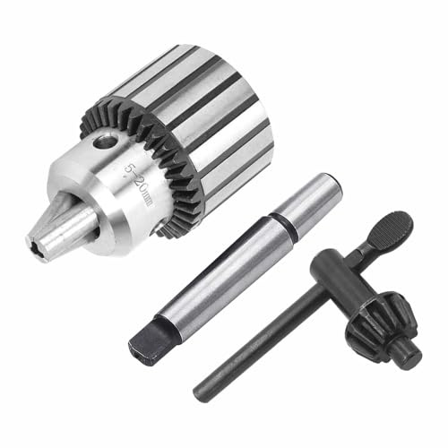 Portabrocas B22, portabrocas tipo llave resistente con eje cónico Morse, portabrocas de prensa para torno y máquinas CNC