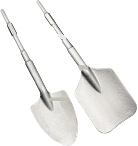 Piccone elettrico piccolo, manico esagonale, scalpello allargato, scavo del terreno, scavo di trincee, scavo di buche, scavo di piantine di alberi(Peach heart shovel)