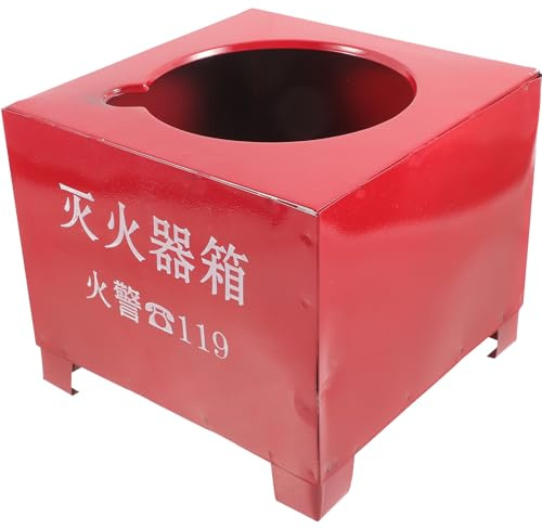 TOYZFRIENDY Base per Estintore in Ferro Resistente da 2-4 Kg, Supporto di Montaggio Stabile per Casa, Ufficio e Auto, Base Estintore per Pavimenti Piani, Accessorio Sicurezza Antincendio