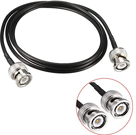 33ft /10m BNC Male to BNC Male RG174 Coaxial Extension Cable Video Signals, CCTV, DVR, Camera, CB Ham Radio Antenna Oscilloscope Spectrum Analyzer Signal Generator