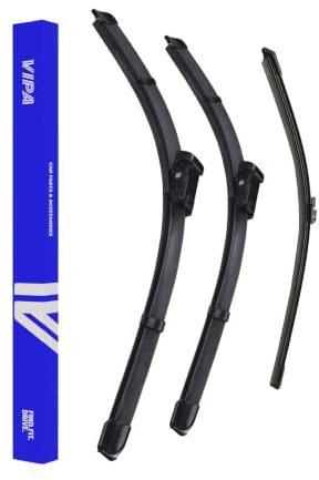 Vipa Car Parts Premium Wiper Blade Set | Fits: LAND ROVER Range Rover Evoque SUV (Apr 2017 Onwards) | All-Weather Performance | Durable, Streak-Free Windshield Wipers | Easy Installation