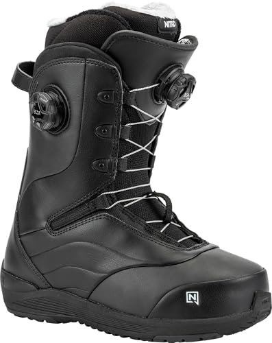 Nitro Damen Crown BOA Snowboardboot, Black, 26