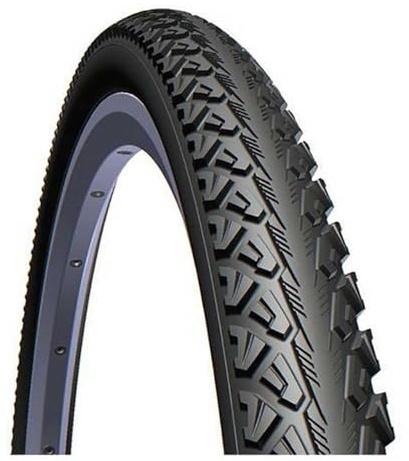 Mitas Neumático de Bicicleta Unisex para Adultos Classic 22, Negro, 26 x 1,75