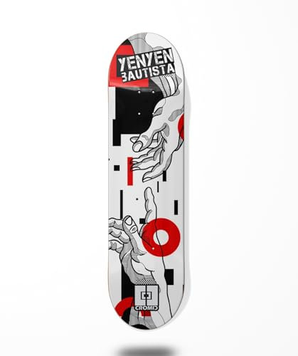 Cromic Skateboard Deck Yenyen Lereo Hands 8.375