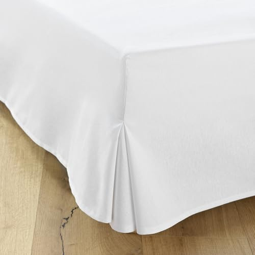 Betthusse 200x200 Weiß – Mit 4 Seiten von 35 cm für Bett 200 x 200 cm
