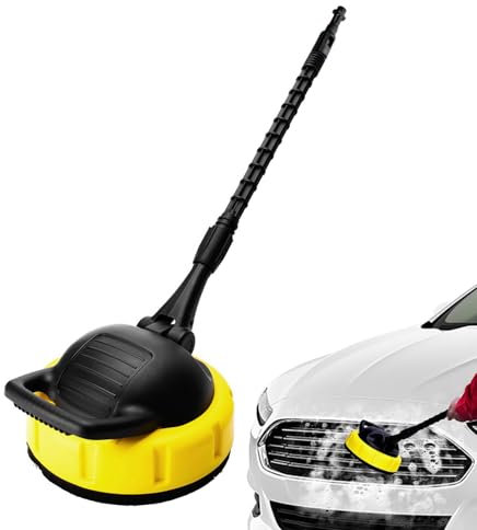 Pulitore Superficiale per Idropulitrice - Lavapavimenti Elettrico per Patio, Terrazza, Pavimento in Cemento, Pulizia Esterna | Lavaggio Auto, Strumento per Miglioramenti Domestici, Pulitore Elettrico