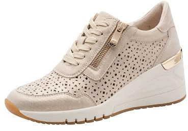MARCO TOZZI Baskets Femme Semelle intérieure Amovible Feel Me Douce Cuir Doublure Douce Tendance