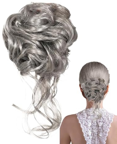 Haarteile für Frisuren A - Zubehör mit Klaue für Frauen, Perücken und Toupets zum Styling für informelle Veranstaltungen Termine Hochzeit Events