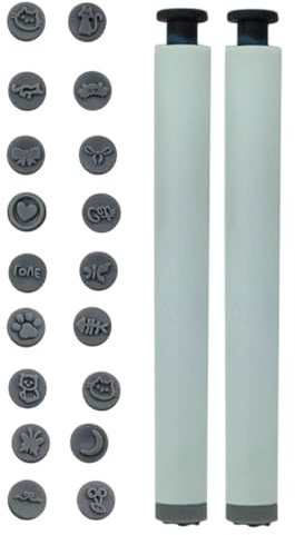 Eoixuqba Set di penne per , con motivo floreale e animali, portatile, per manicure e decorazione, per disegnare, dipingere, decorare