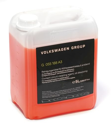 Volkswagen G055188A3 Reinigungsmittel für Kühlmittelkreislauf, entölend, 5 Liter