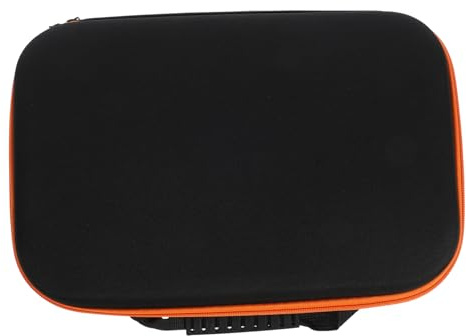 Tofficu Oxford Cloth Tool Bag Long Carry Case Zipper Orange Power Drill Storage Organizer Small Tool Carrying Case