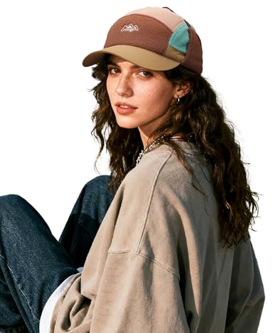 Clakllie Winter Basecap mit Ohrenklappen Warm Fleece 5 Panel Baseball Cap Verstellbar Earflap Cap Outdoor Fliegermütze Herren Unstructured Schirmmütze für Reise Outdoor Freizeit Camping